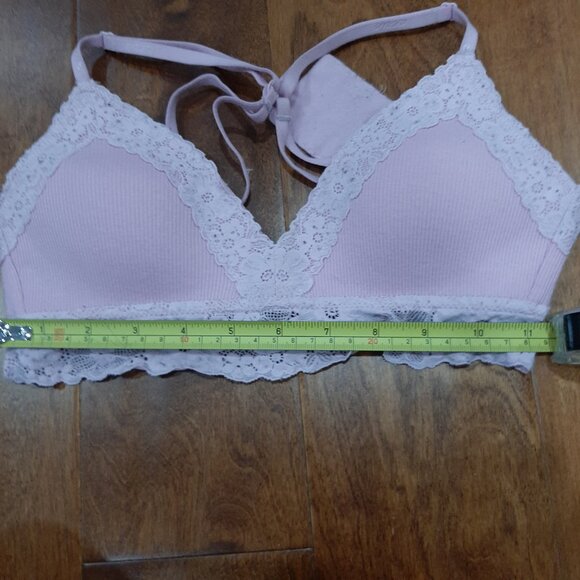 Feminine coquette lace ribbed bra 32b - Picture 10 of 10